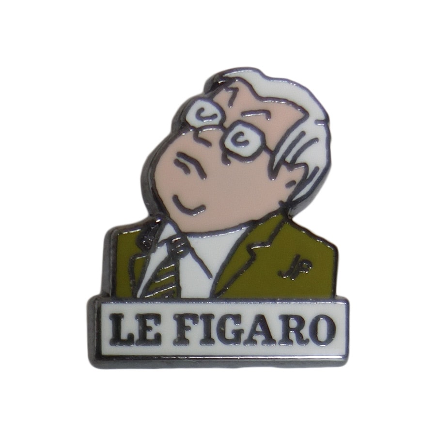 ピンズ LE FIGARO Jacques Faizant 風刺漫画 キャラクター シリーズ 男性