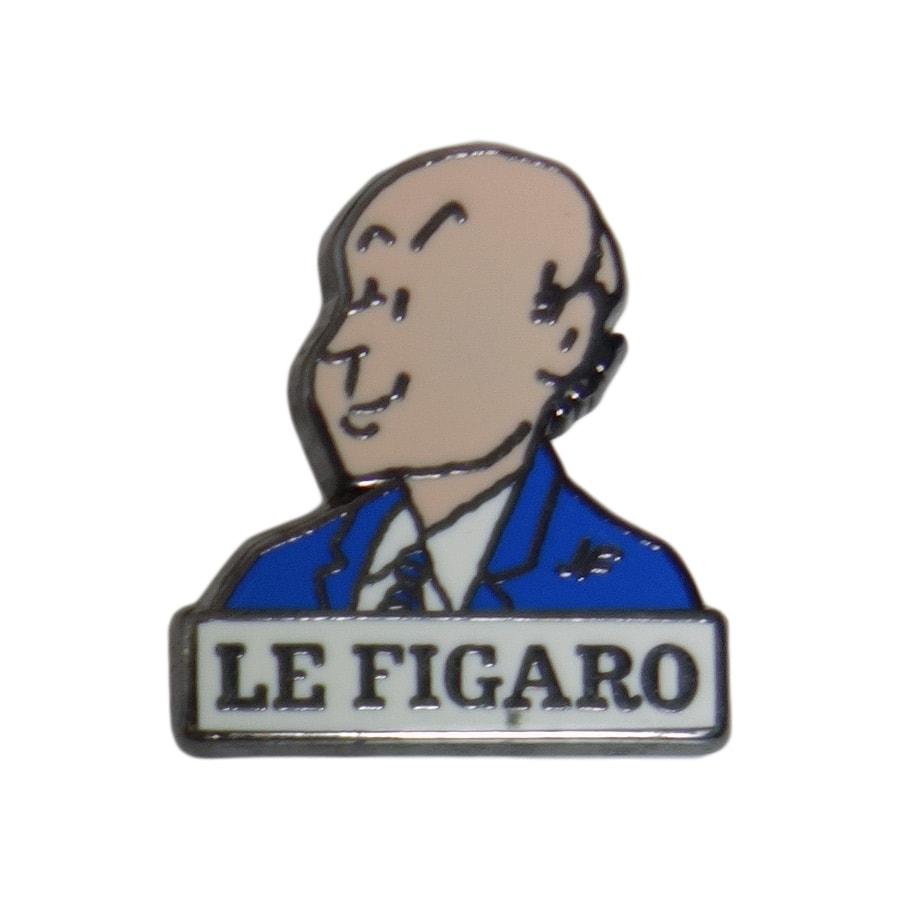 ピンズ LE FIGARO Jacques Faizant 風刺漫画 キャラクター シリーズ 男性