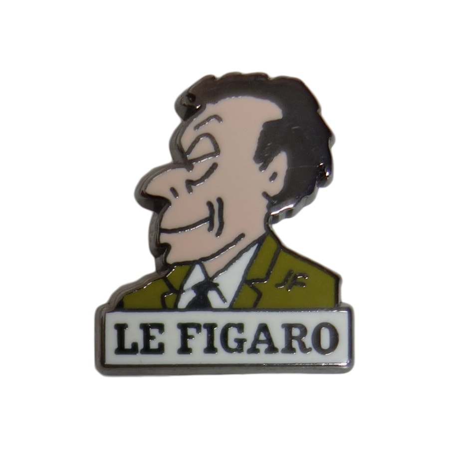 ピンズ LE FIGARO Jacques Faizant 風刺漫画 キャラクター シリーズ 男性