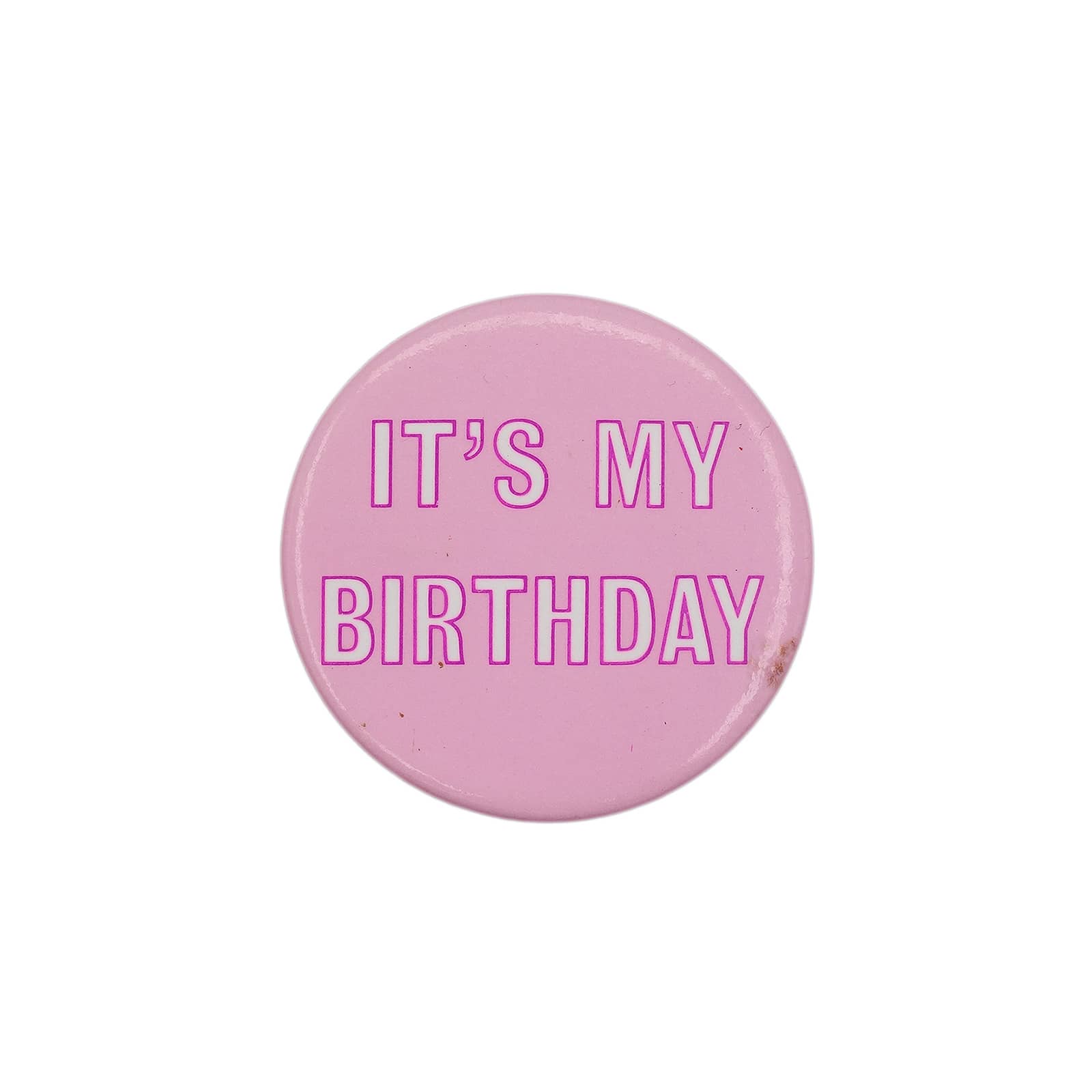 IT'S MY BIRTHDAY 缶バッジ バッチ 誕生日