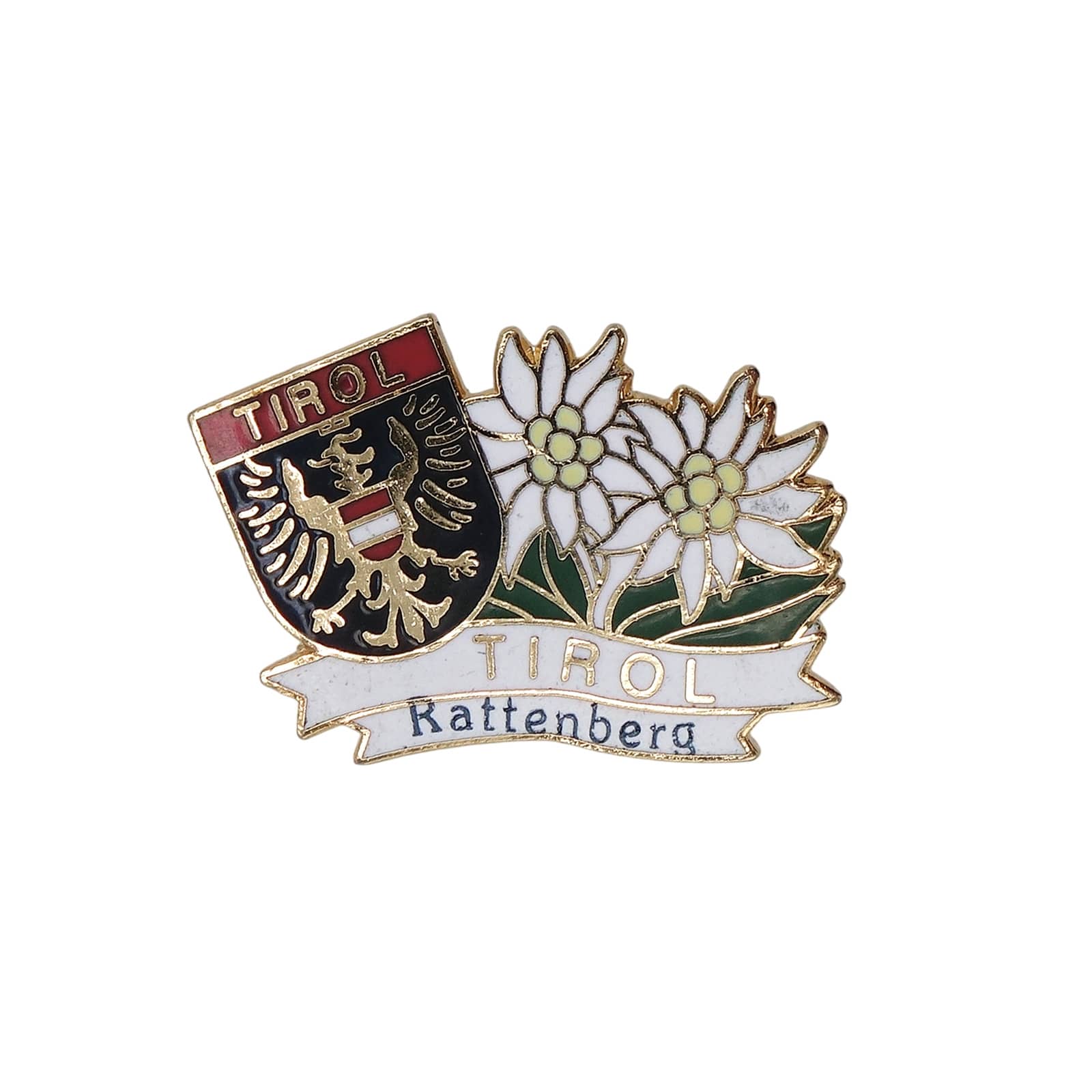 TIROL Rattenberg オーストリア チロル州 ラッテンベルク ピンズ エーデルワイスの花