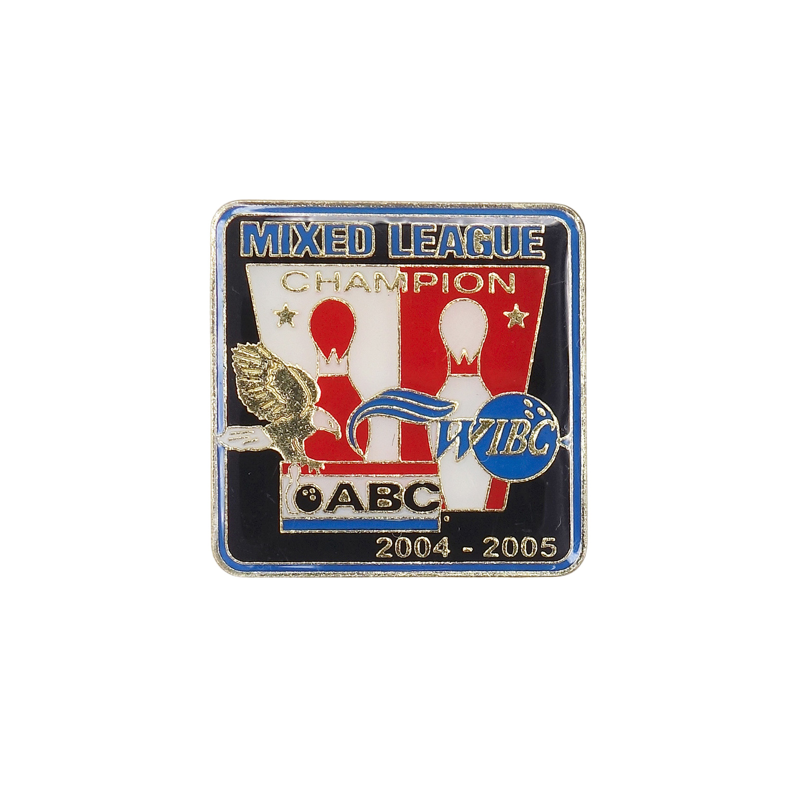 MIXED LEAGUE CHAMPION ボウリング ピンズ ABC WIBC