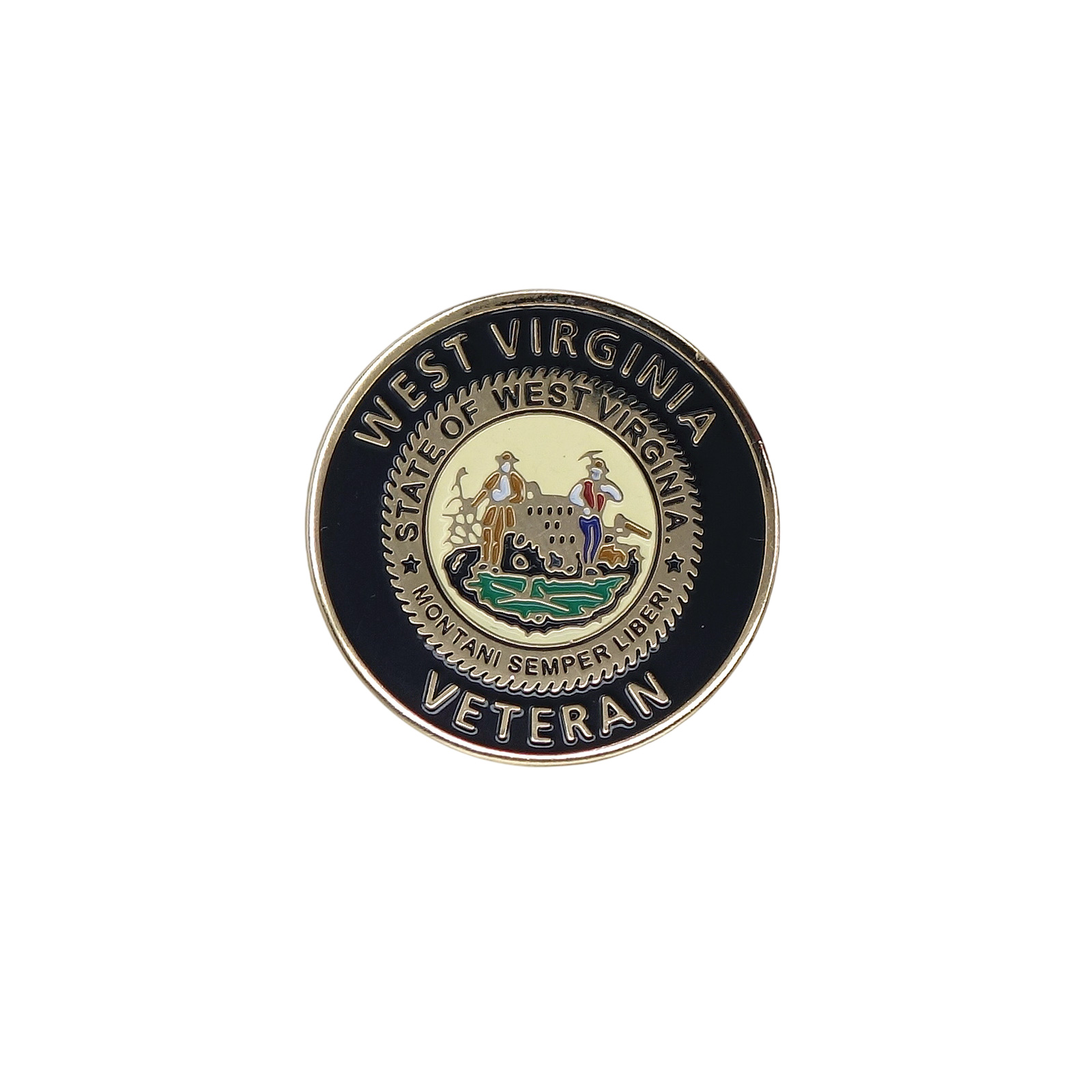 WEST VIRGINIA VETERAN ピンズ ウェストバージニア州 退役軍人