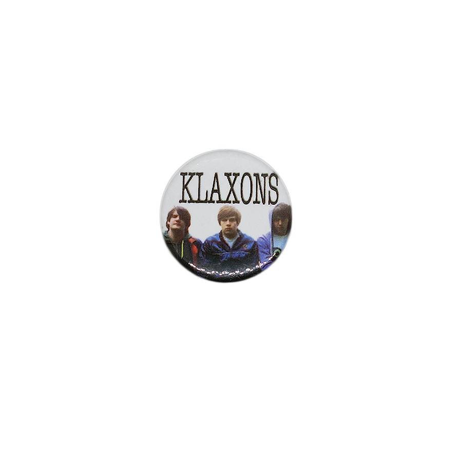 KLAXONS クラクソンズ 缶バッジ バッチ ロックバンド