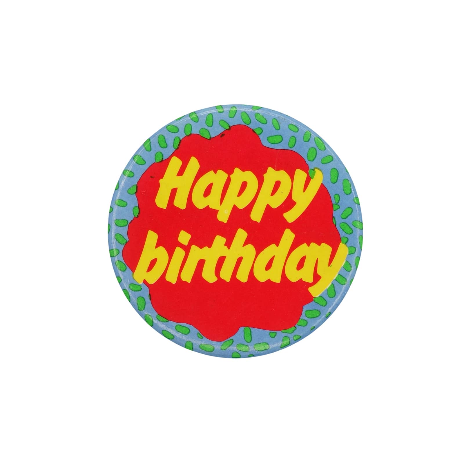 Happy birthday 缶バッジ バッチ 誕生日