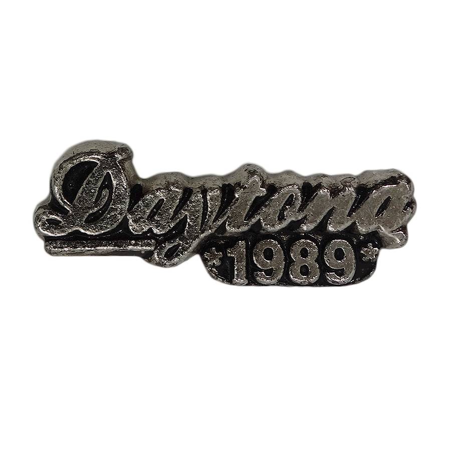 Daytona 1989 バイカー ピンズ デイトナ 留め具付き