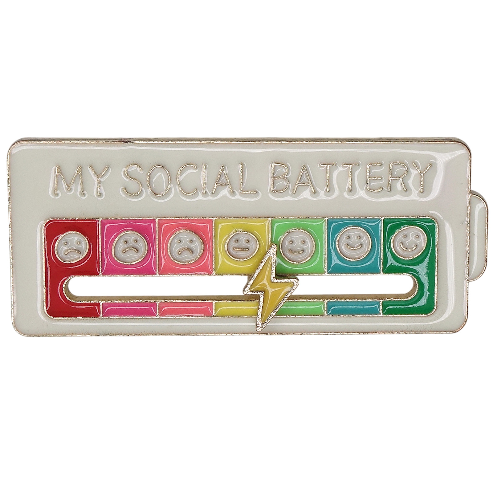 MY SOCIAL BATTERY ソーシャルバッテリー ピンズ