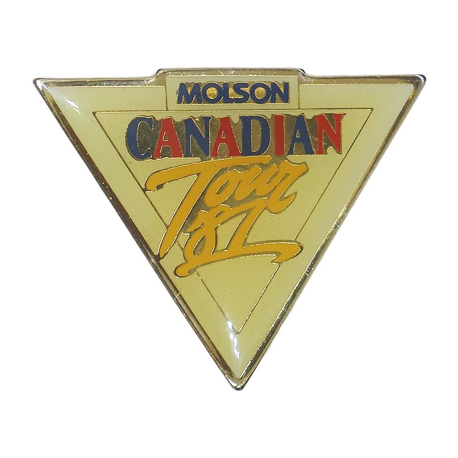 MOLSON CANADIAN TOUR87 ピンズ ビール