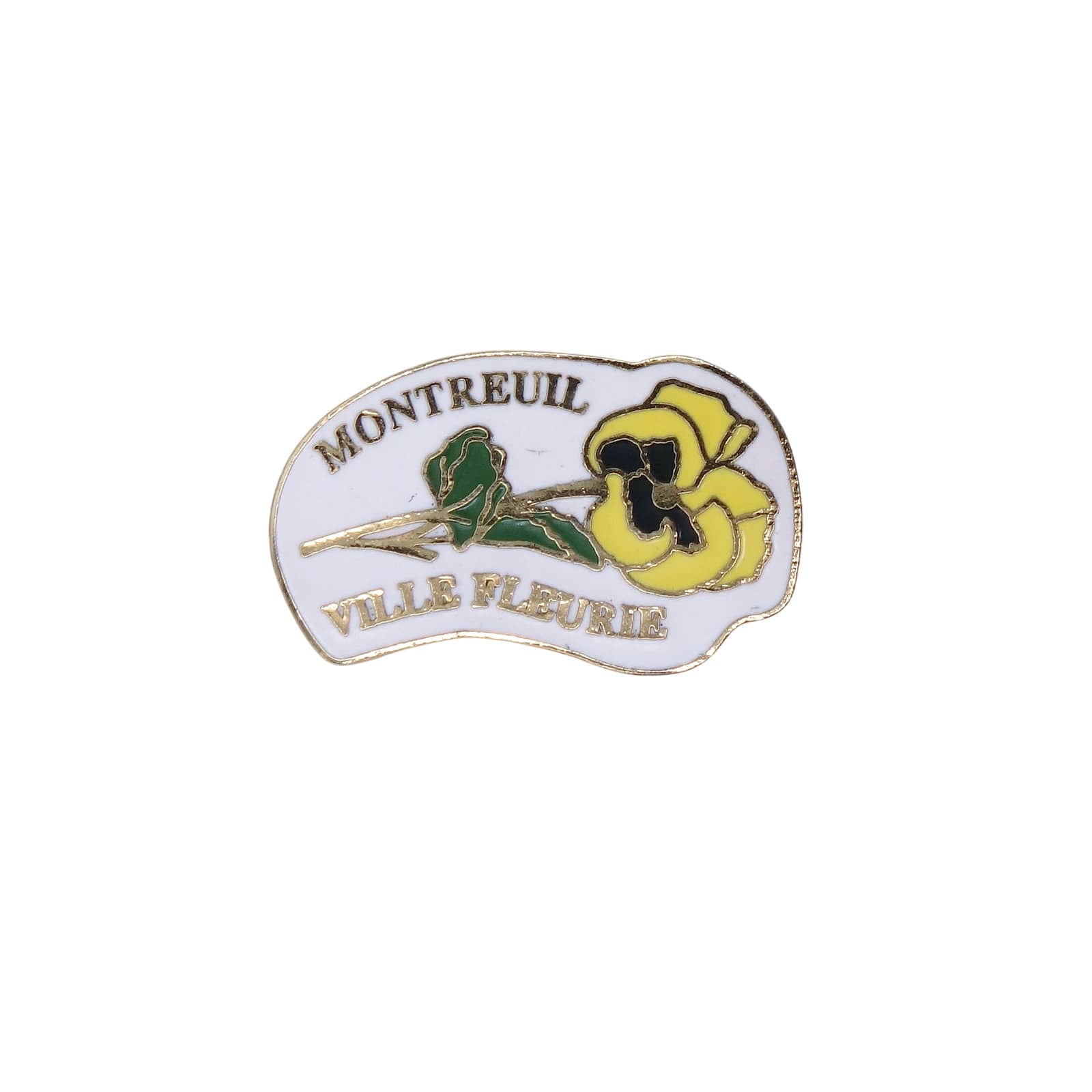 MONTREUIL モントルイユ VILLE FLEURIE 花の街 パンジー ピンズ