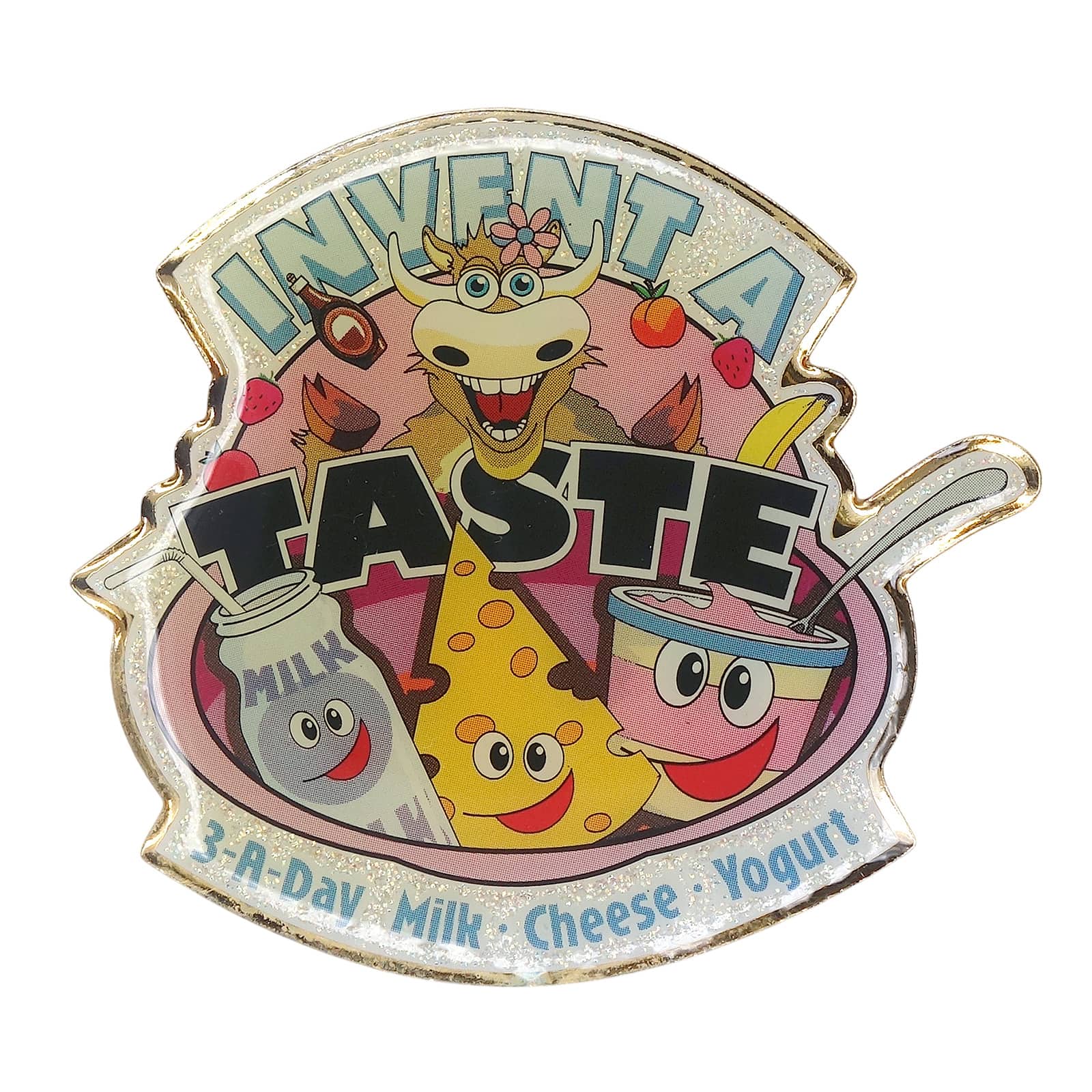 3-A-Day ミルク チーズ ヨーグルト ピンズ INVENT A TASTE