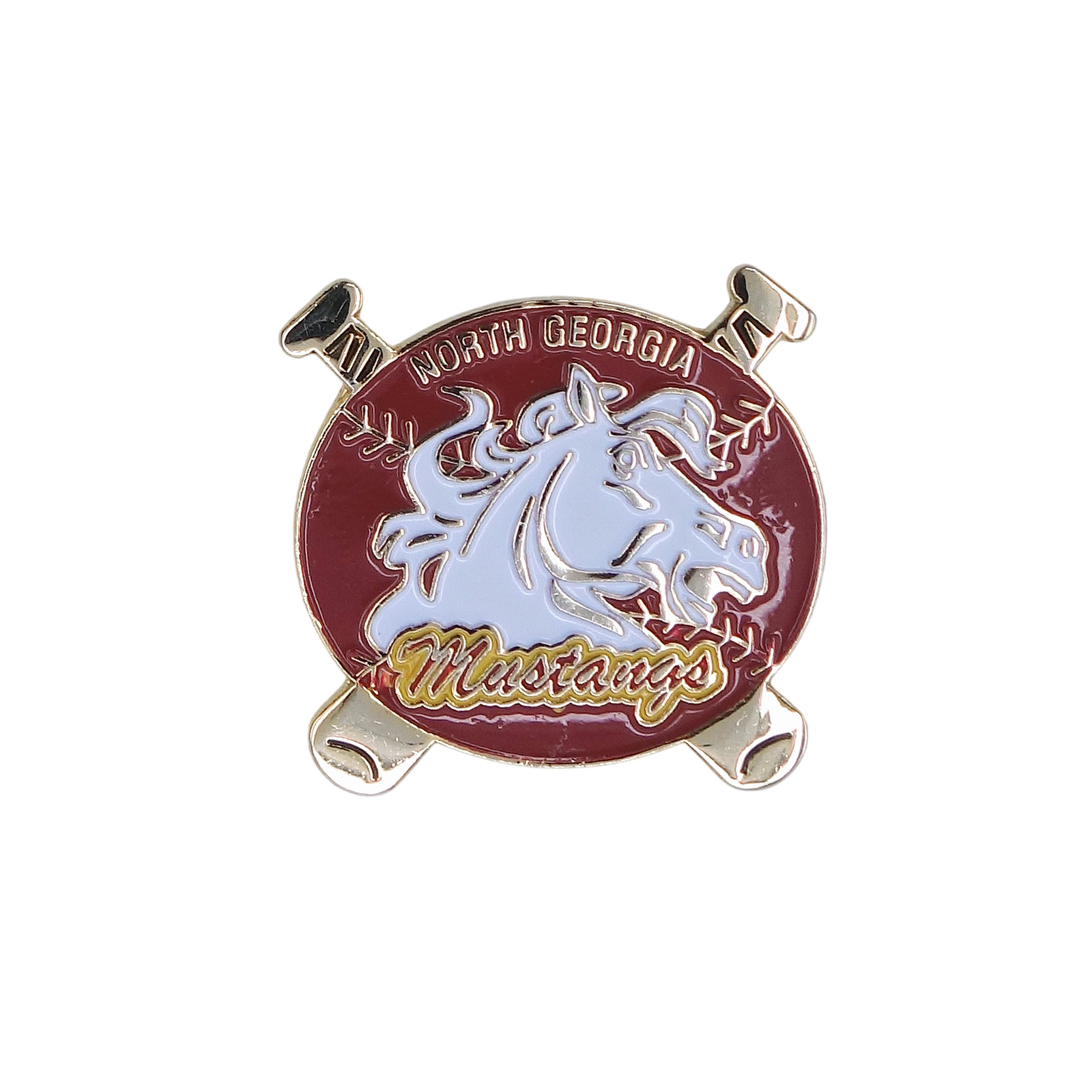 NORTH GEORGIA Mustangs ユース野球チーム ピンズ