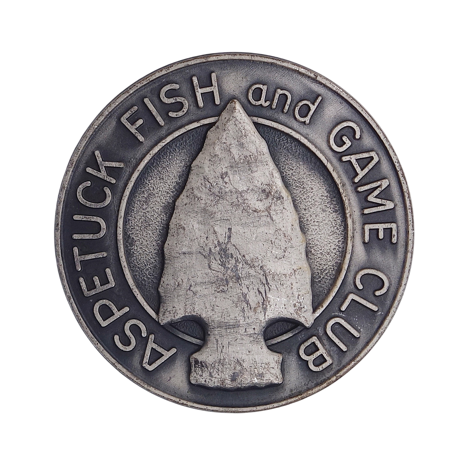 ASPETUCK FISH and GAME CLUB 矢尻 ブローチ