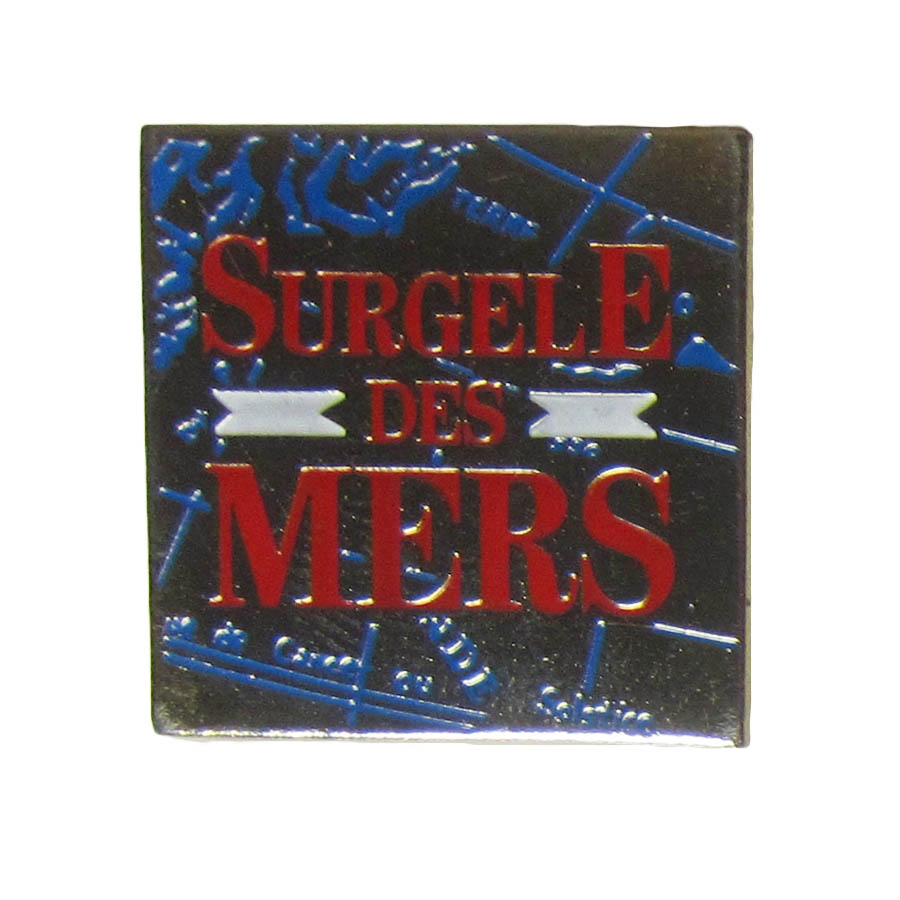 フランス ピンズ SURGELE DES MERS レトロ ピンバッジ