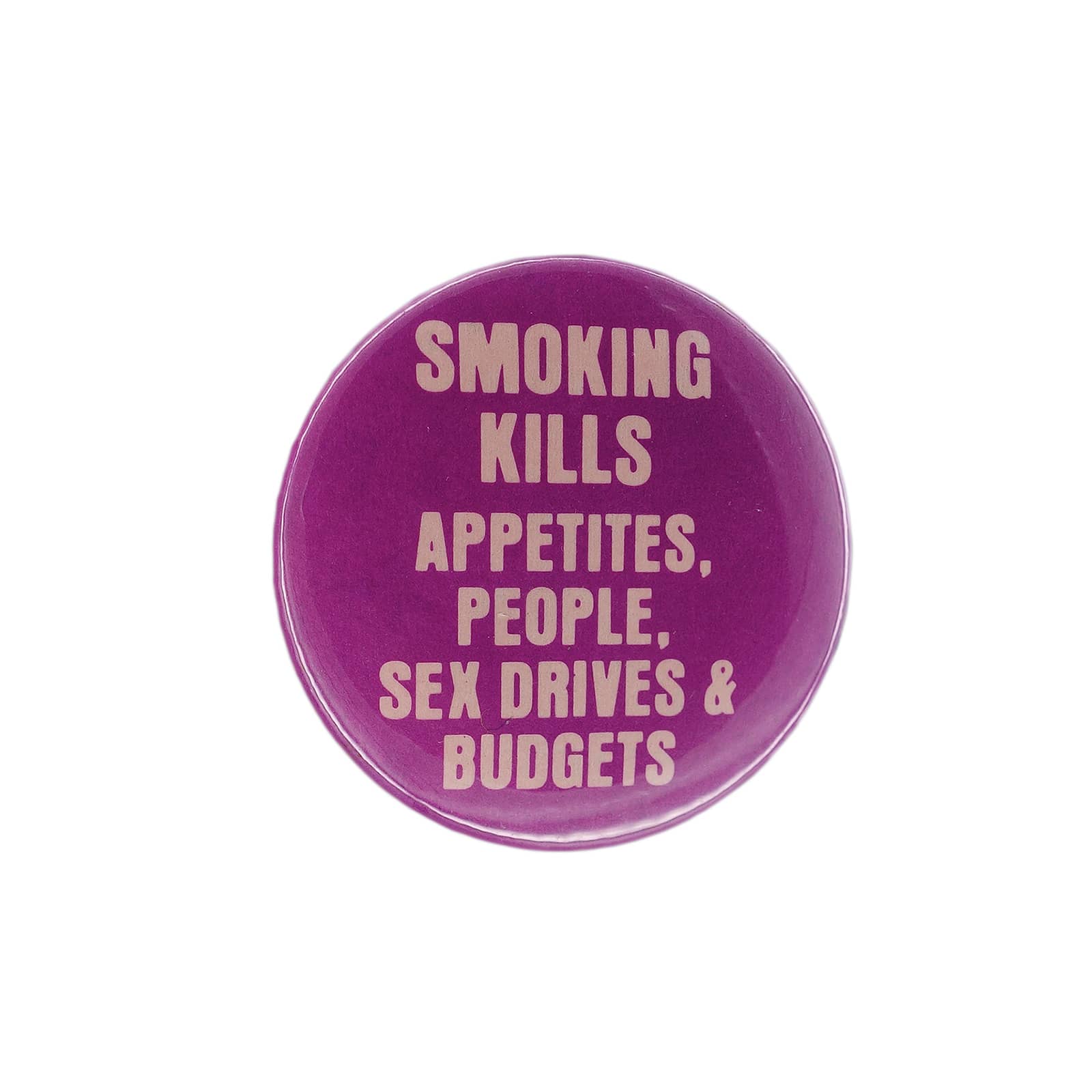 SMOKING KILLS 缶バッジ バッチ