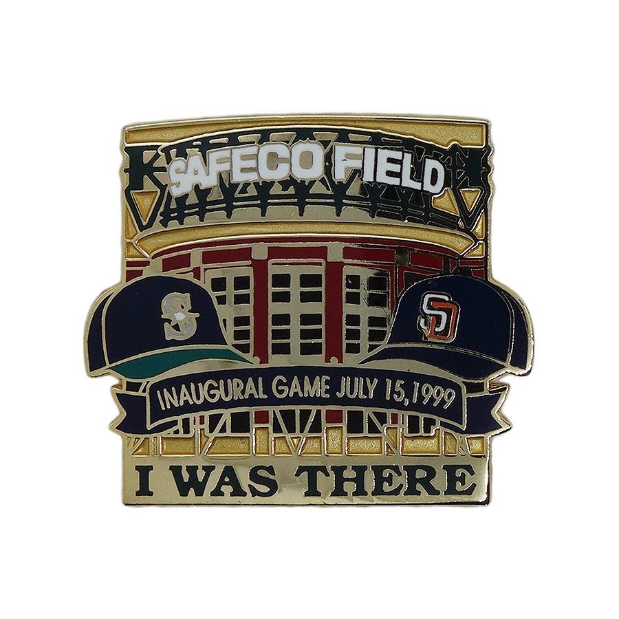 SAFECO FIELD ピンズ 野球場 INAUGURAL GAME JULY 15,1999　