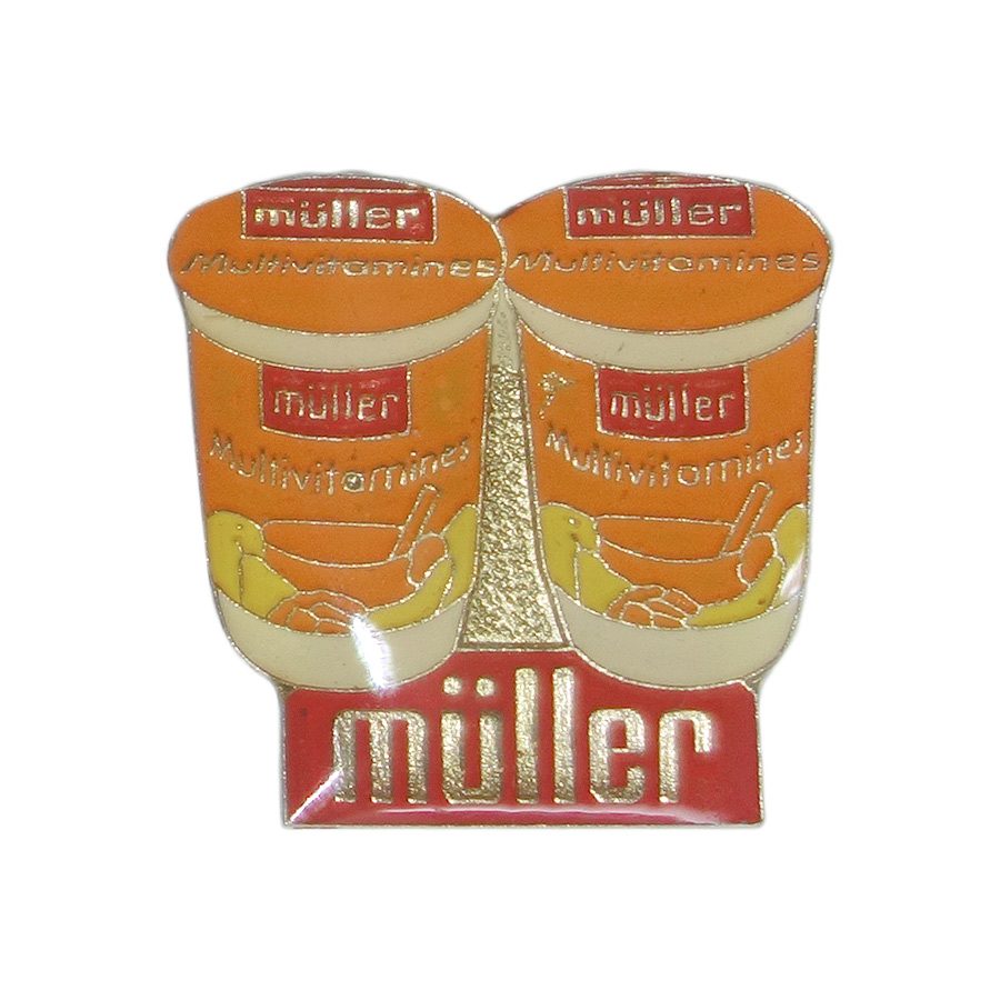 Muller multiviatamines ピンズ ジュース ドリンク 留め具付き