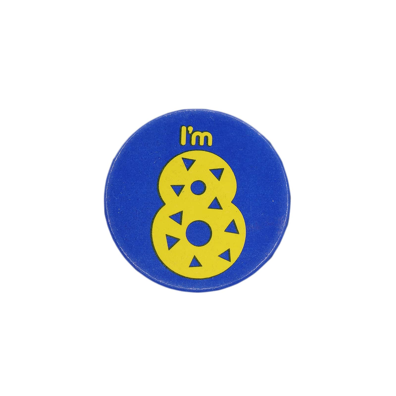 I'm 8 缶バッジ バッチ 8歳 誕生日