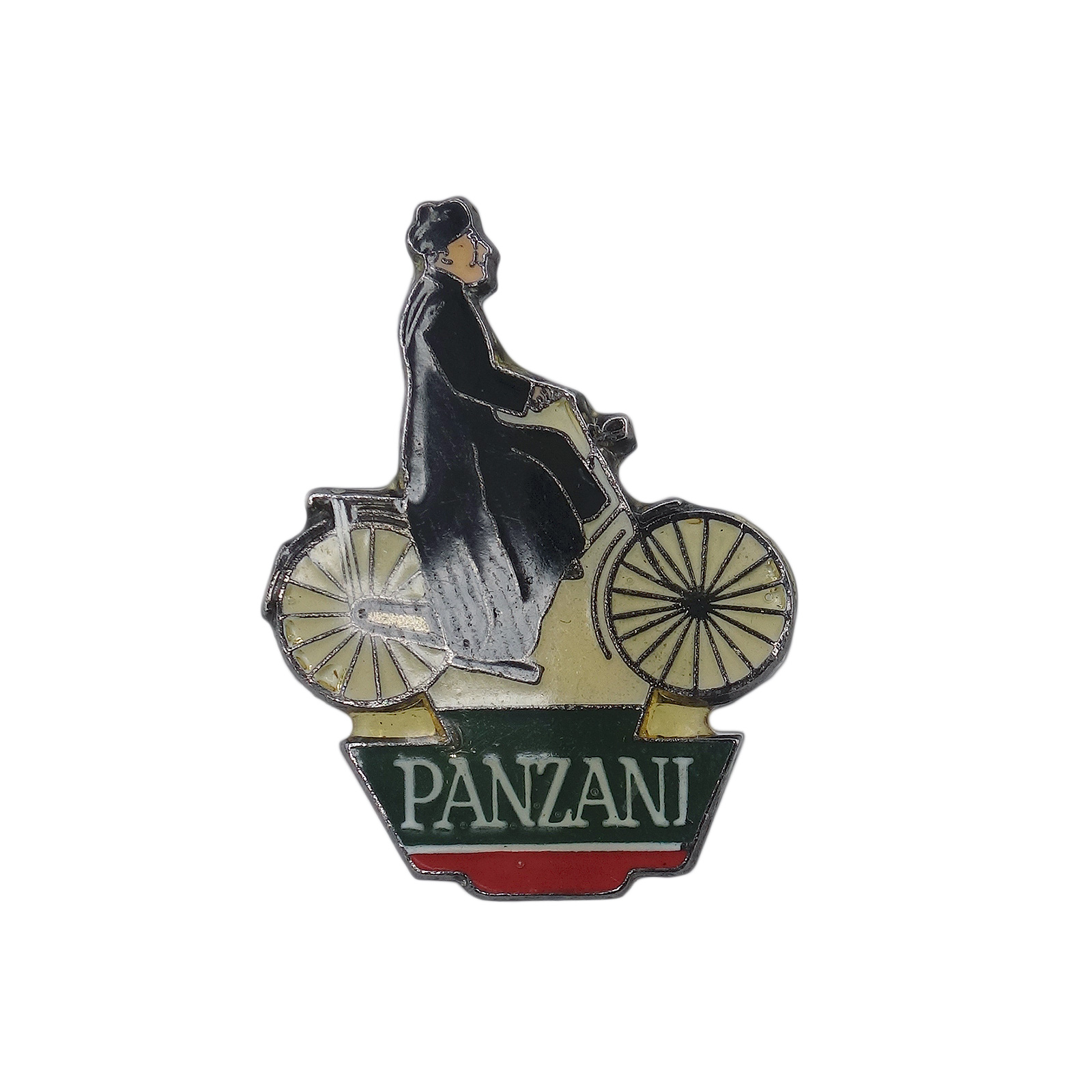 PANZANI 自転車に乗る修道士 ピンズ パスタ会社
