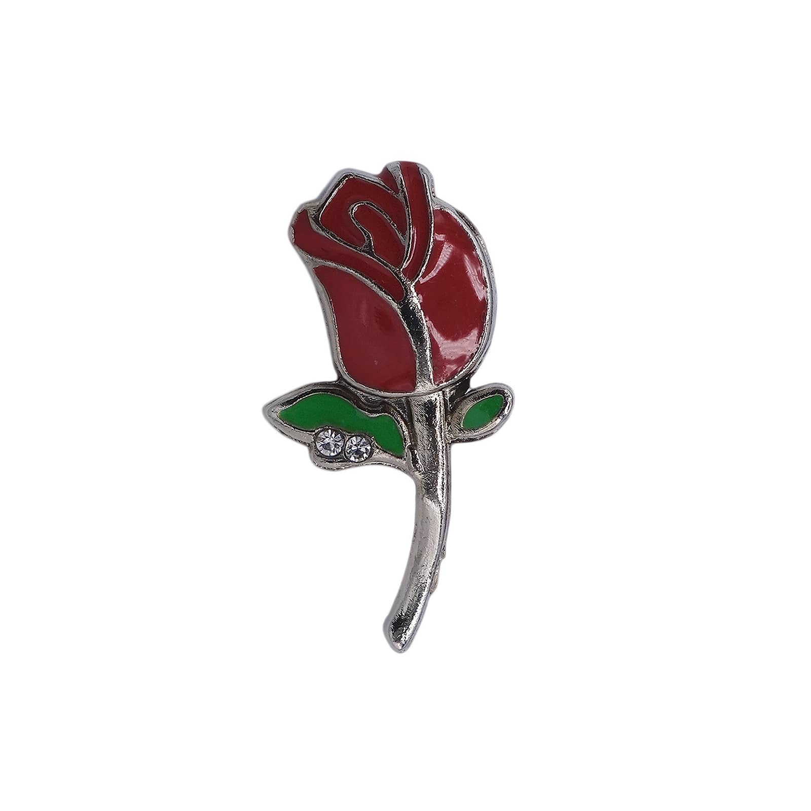 薔薇 ブローチ 花