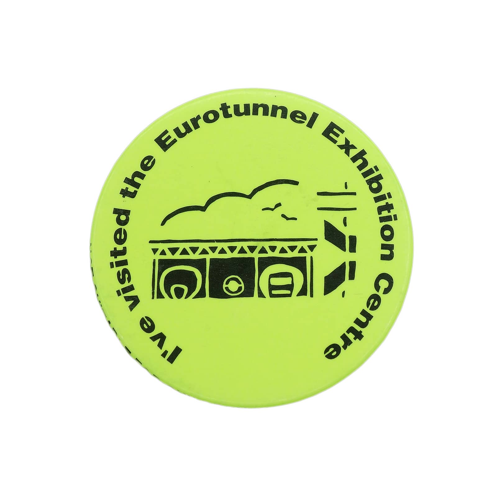 Eurotunnel Exhibition Centre 缶バッジ バッチ