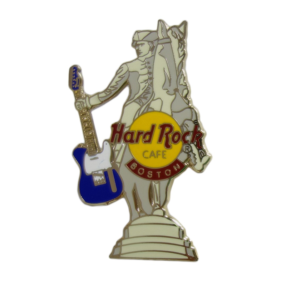 Hard Rock CAFE ハードロックカフェ ブローチ ジョージ・ワシントンの銅像 ギター