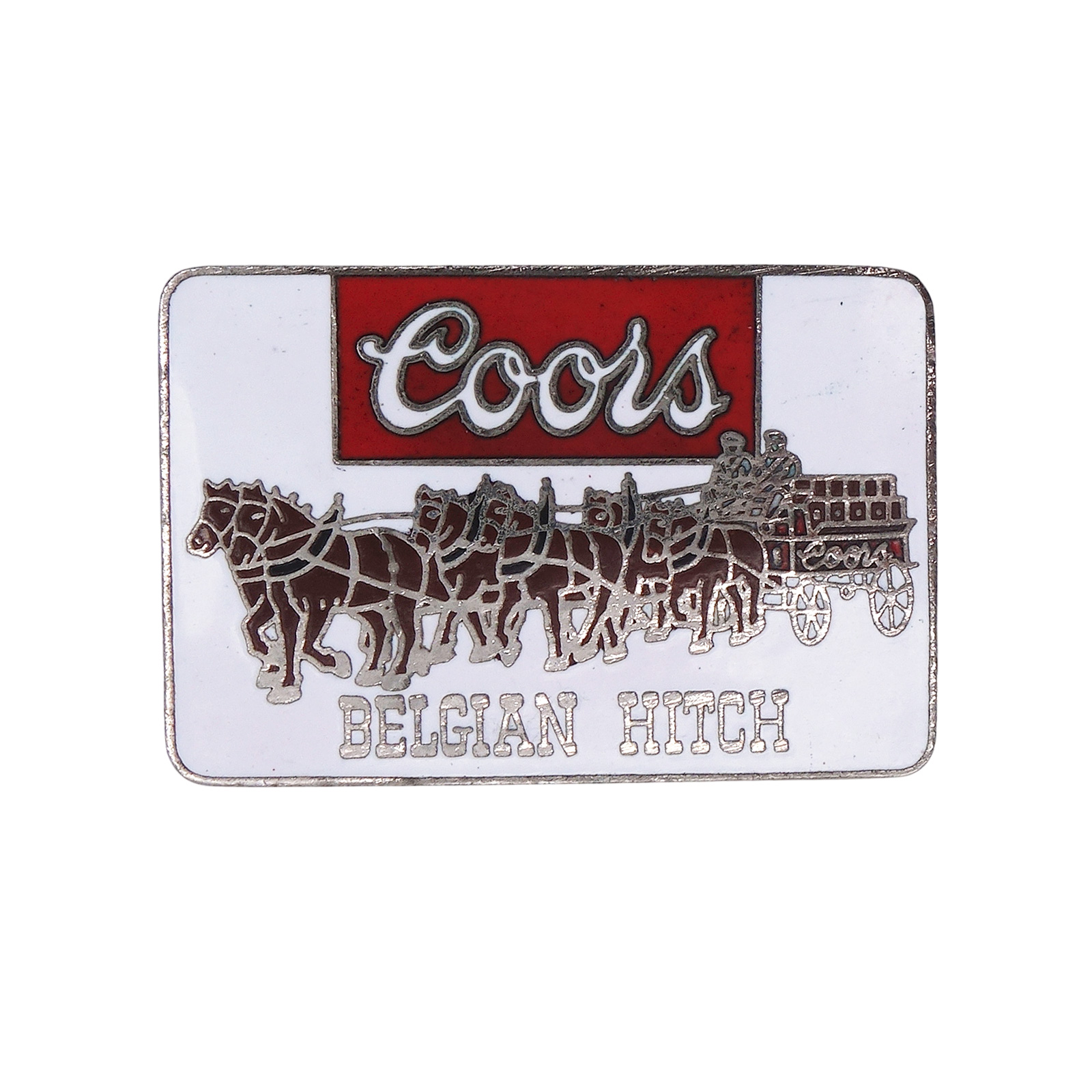 Coors クアーズ BELGIAN HITCH 荷馬車 ピンズ 酒 ビール