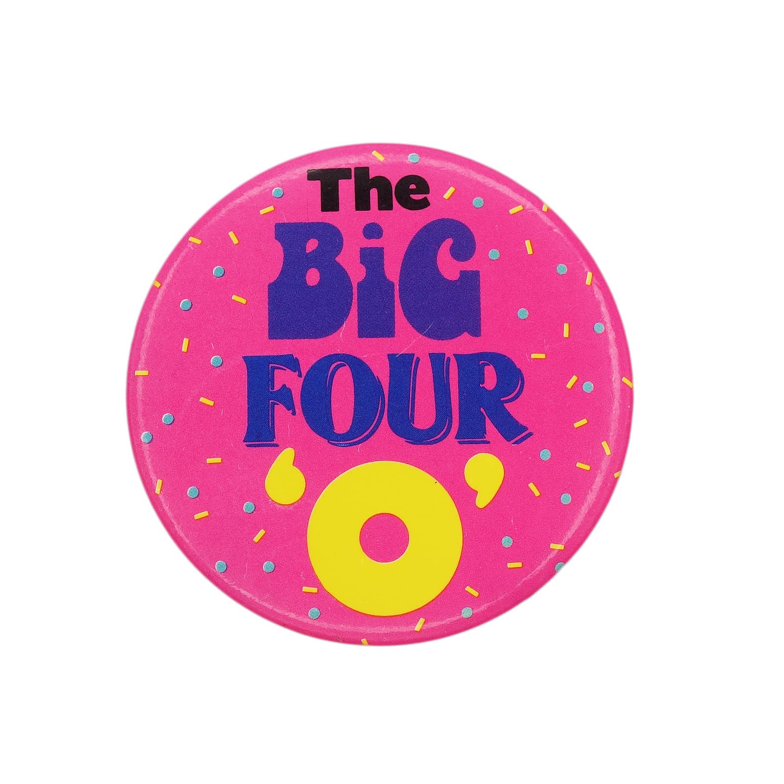THE BIG FOUR 0 缶バッジ バッチ 40歳 誕生日