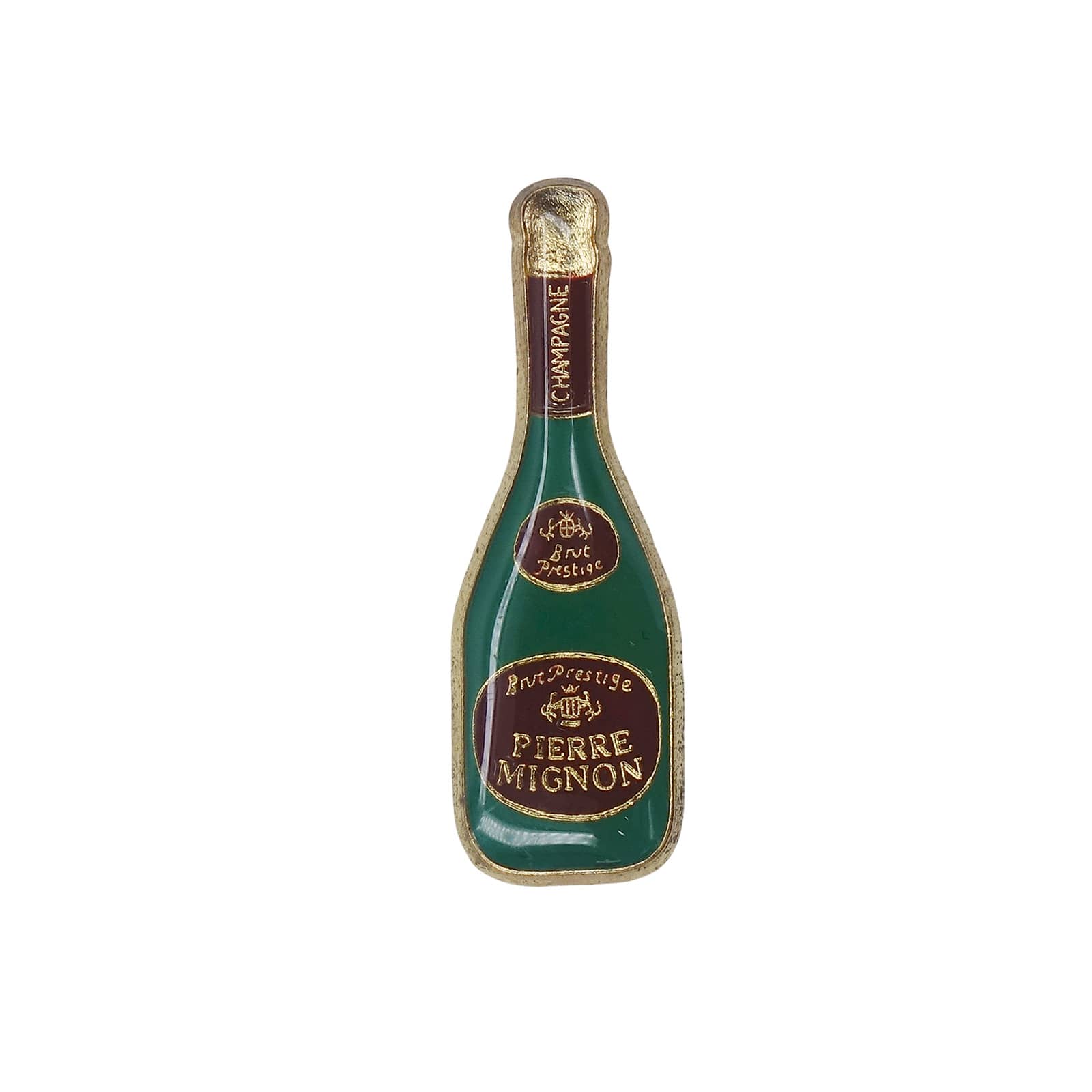 Pierre Mignon ピエール・ミニョン シャンパン ボトル型 ピンズ 酒