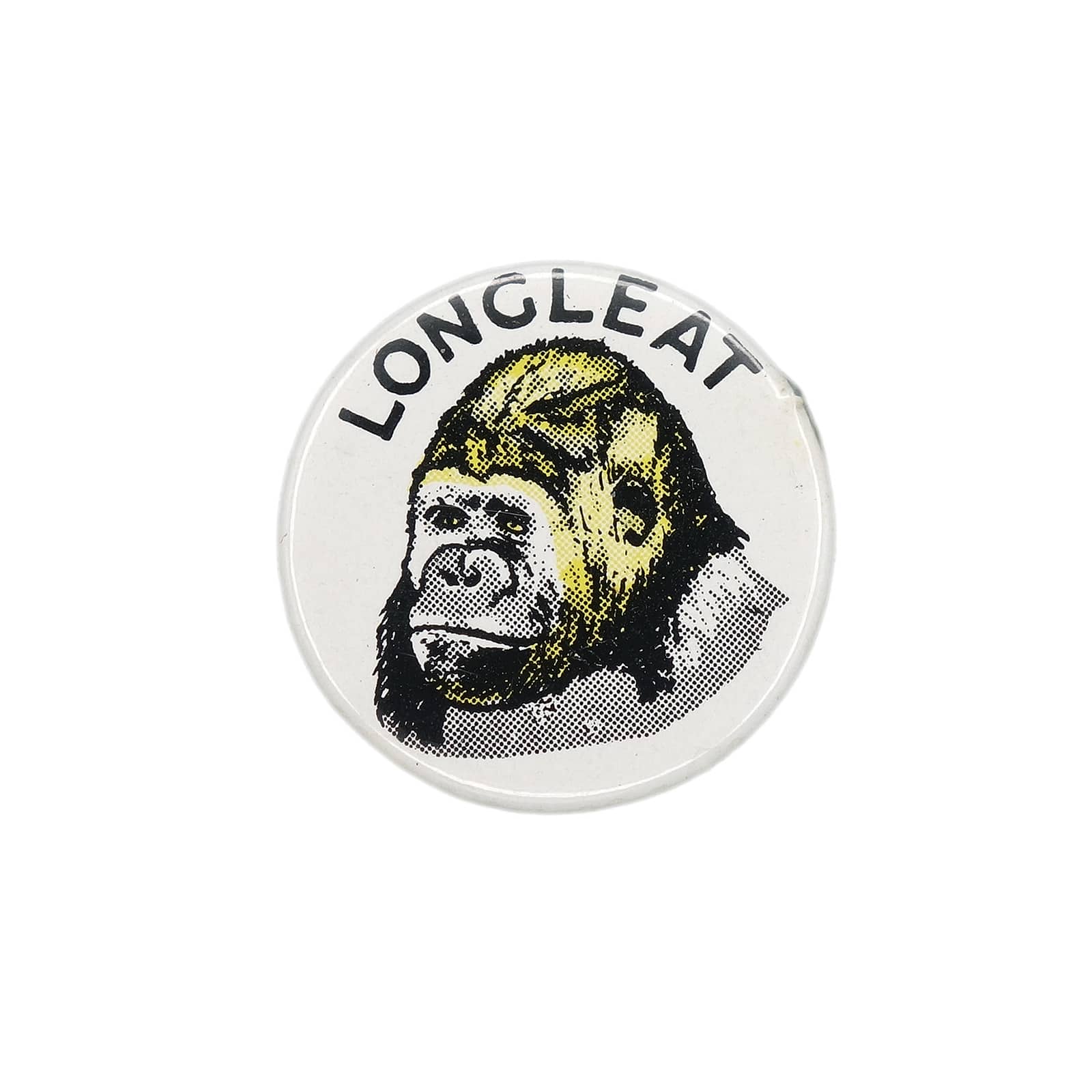 LONGLEAT サファリパーク ゴリラ 缶バッジ バッチ