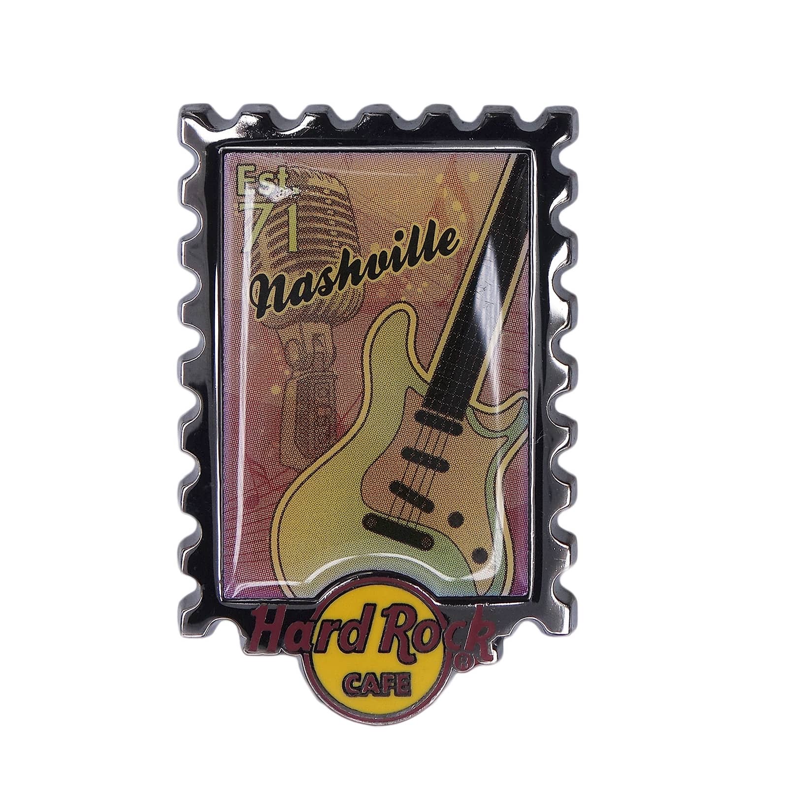 Hard Rock CAFE 切手型 ピンズ ハードロックカフェ NASHVILLE