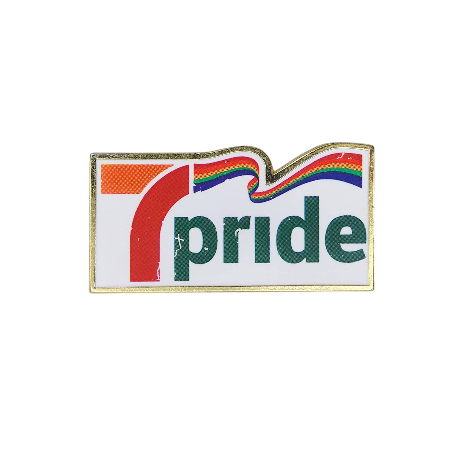 米国 セブン-イレブン 7 pride ピンズ LGBTQ+ 従業員向け