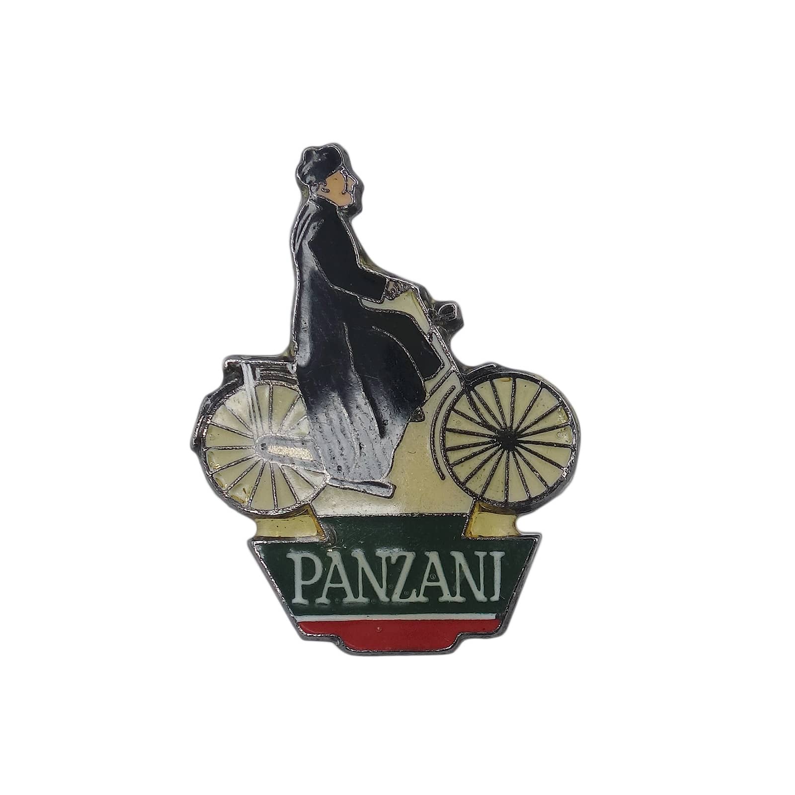 PANZANI 自転車に乗る修道士 ピンズ パスタ会社