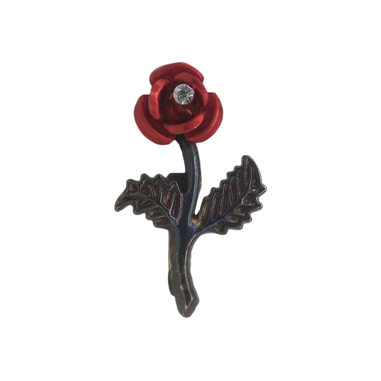 薔薇 ブローチ　花