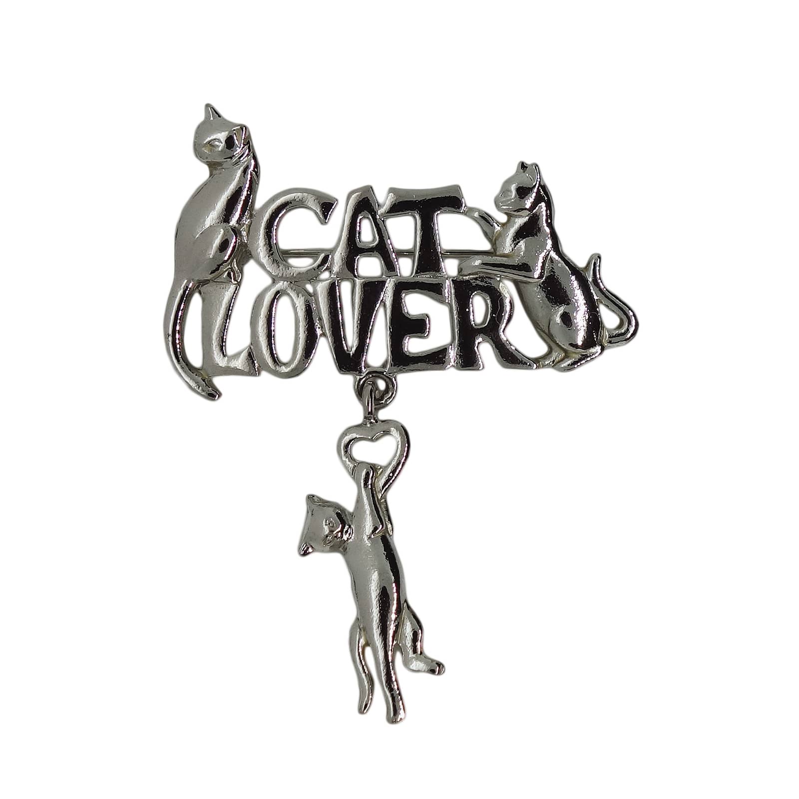 JJ 猫 CAT LOVER ブローチ JONETTE JEWELRY