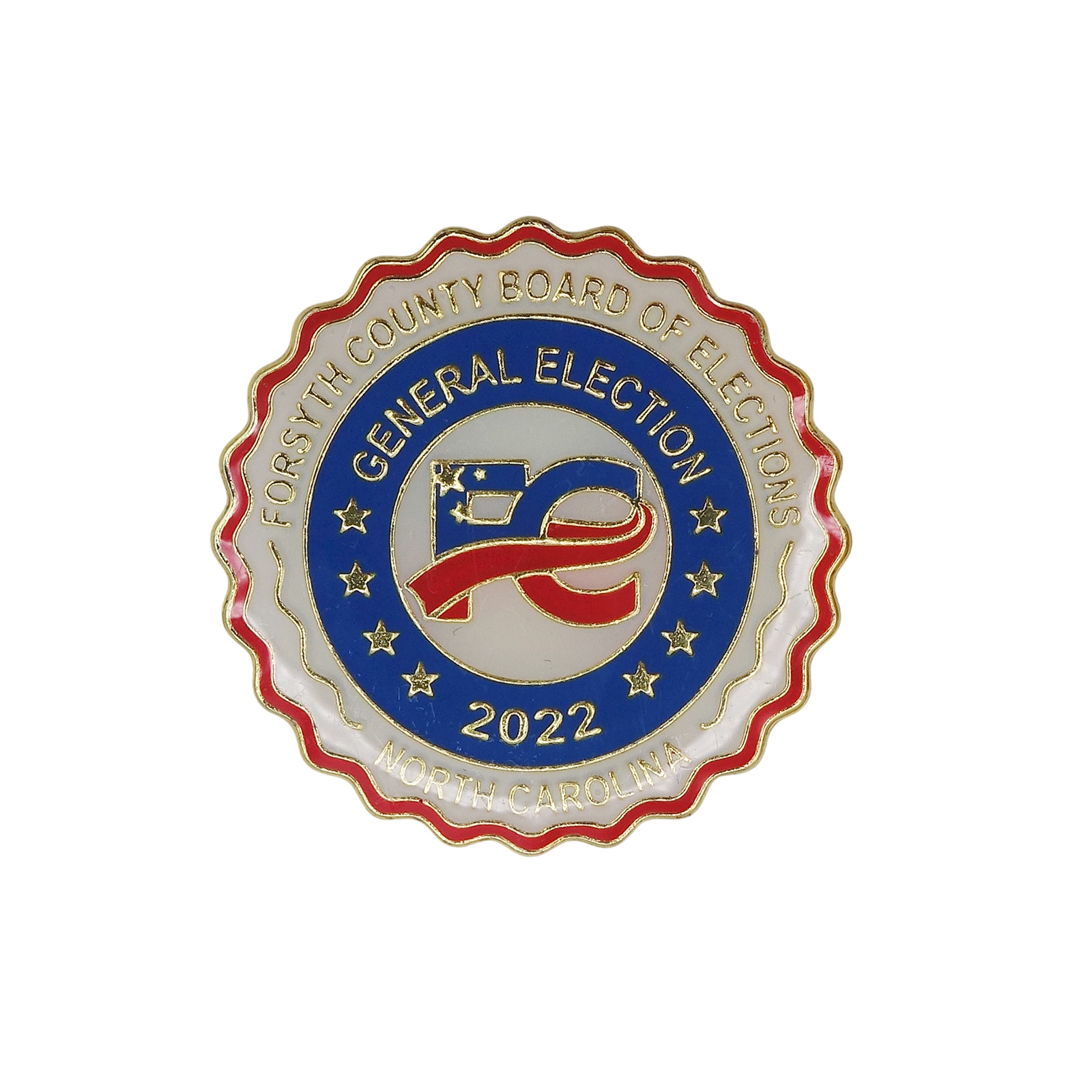 FORSYTH COUNTY BOARD OF ELECTIONS 中間選挙 ピンズ