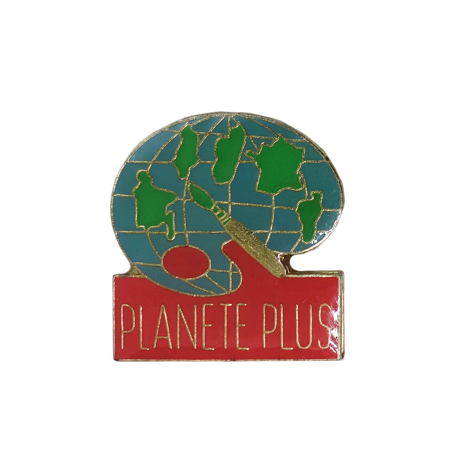 PLANETE PLUS ピンズ 留め具付き