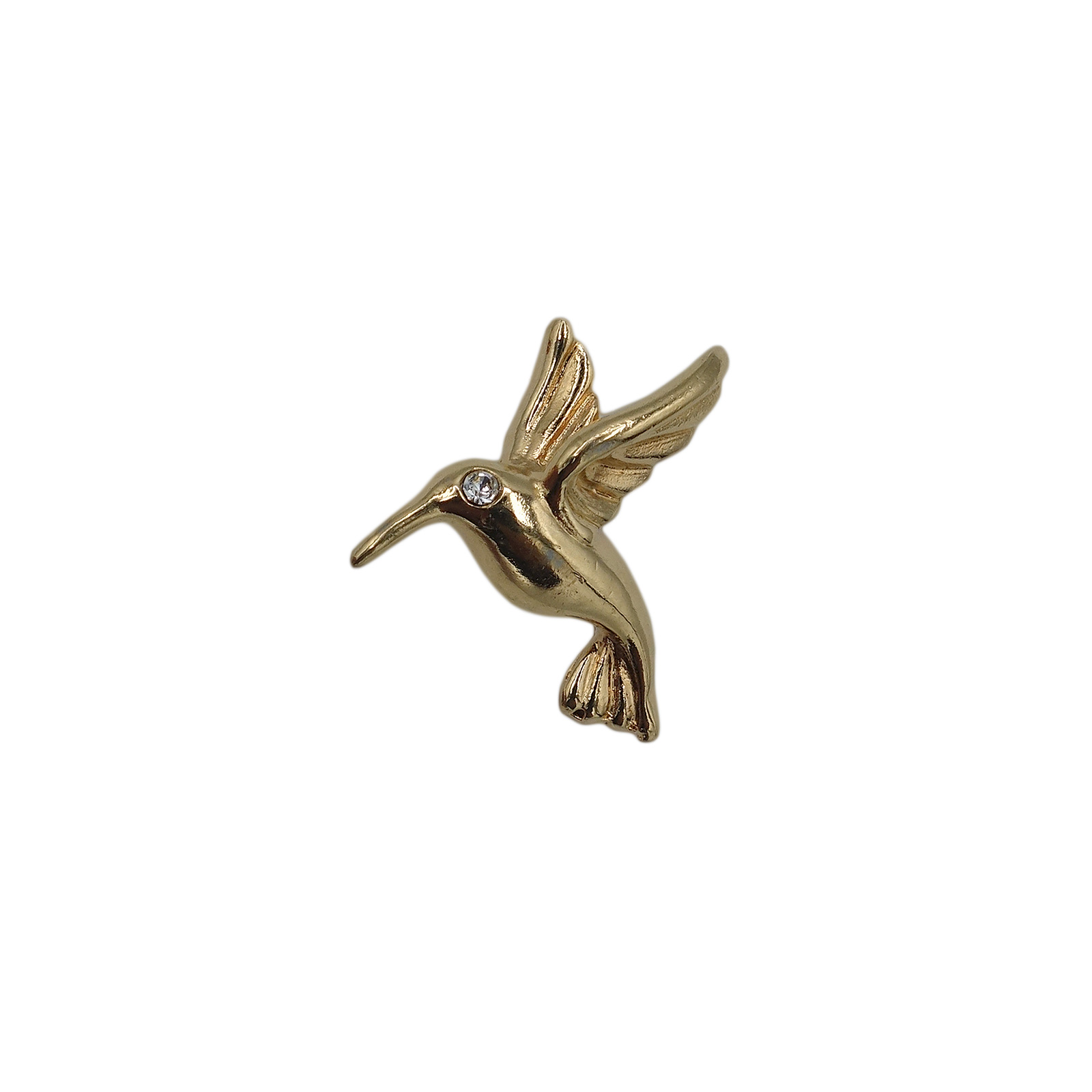 ハチドリ 鳥 ピンズ 金色 ハミングバード Smithsonian Institute