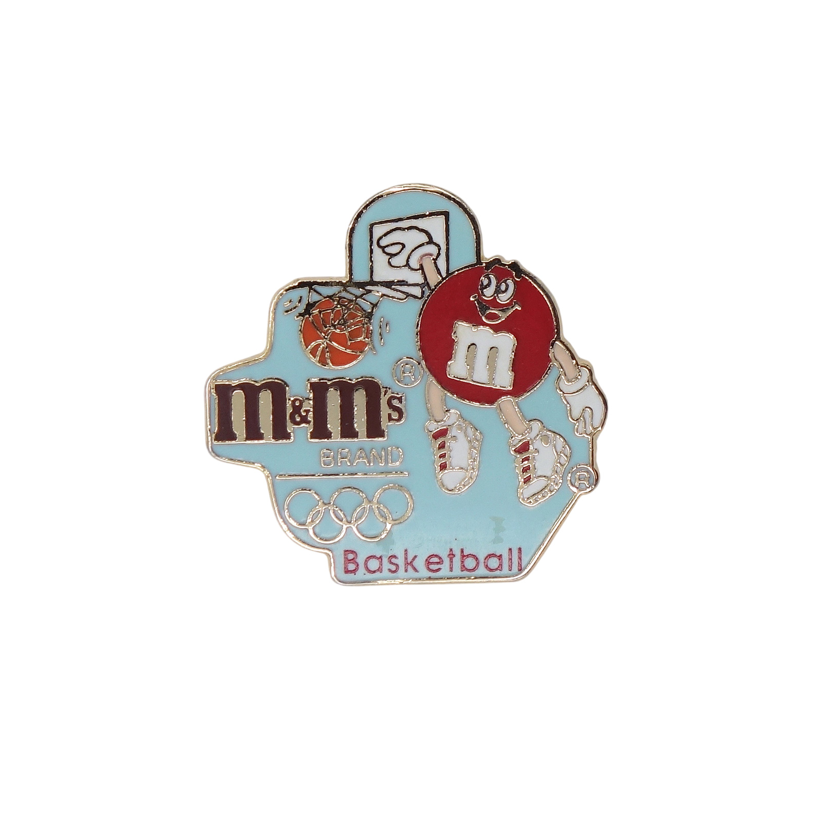 M&M's エムアンドエムズ オリンピック スポンサー ピンズ 五輪 Basketball