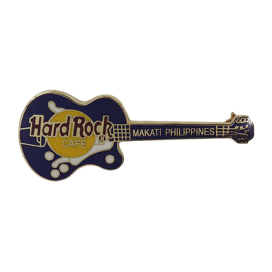 Hard Rock CAFE ギター ブローチ ハードロックカフェ PHILIPPINES