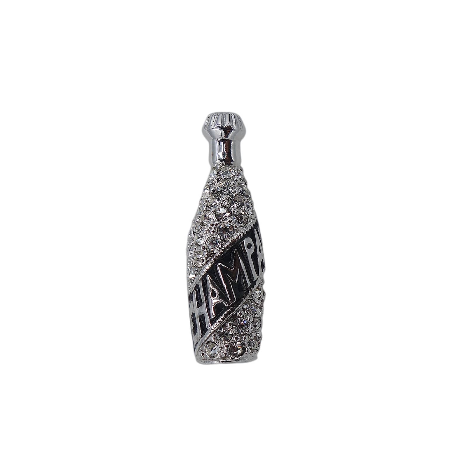CHAMPAGNE シャンパン ボトル型 ピンズ 酒