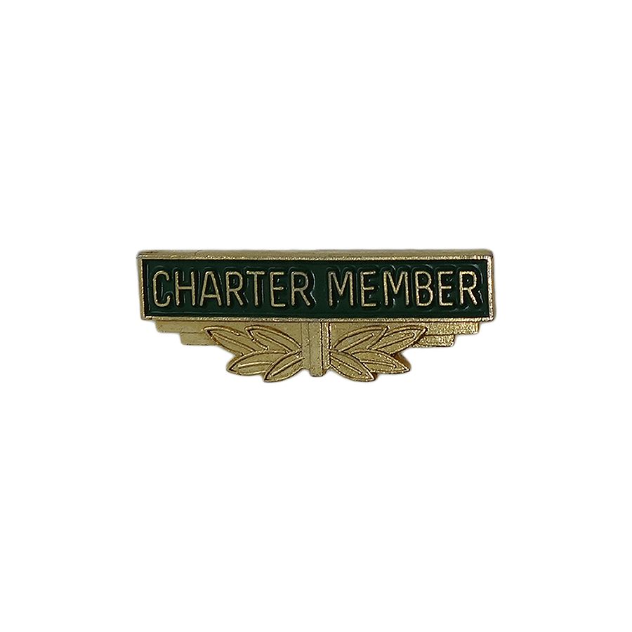 CHARTER MEMBER ブローチ