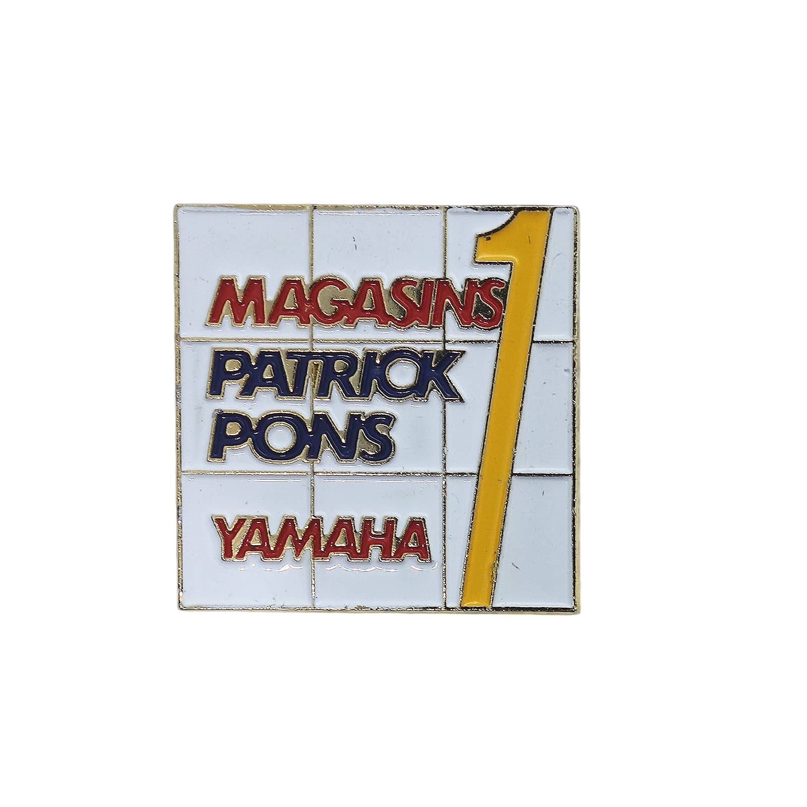 MAGASINS PATRICK PONS YAMAHA ピンズ 留め具付き