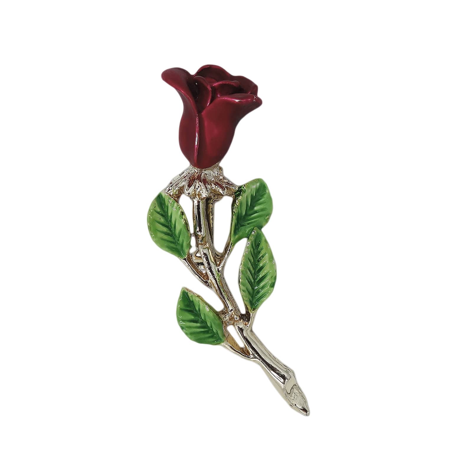 GERRY'S 一輪の薔薇 ブローチ 花