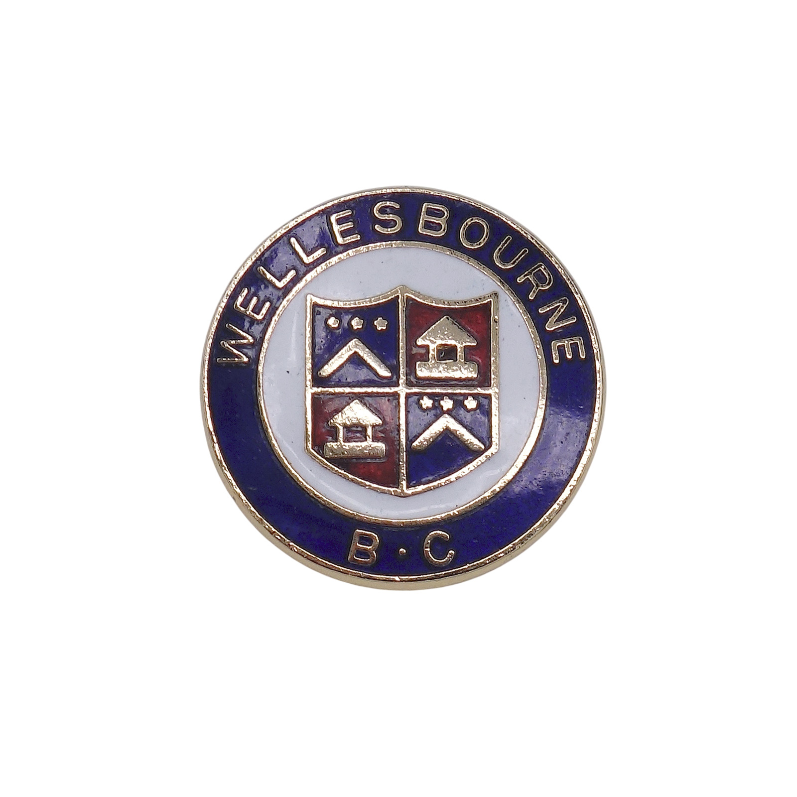WELLESBOURNE B.C. ピンバッジ バッチ 英国 ローンボウルズクラブ