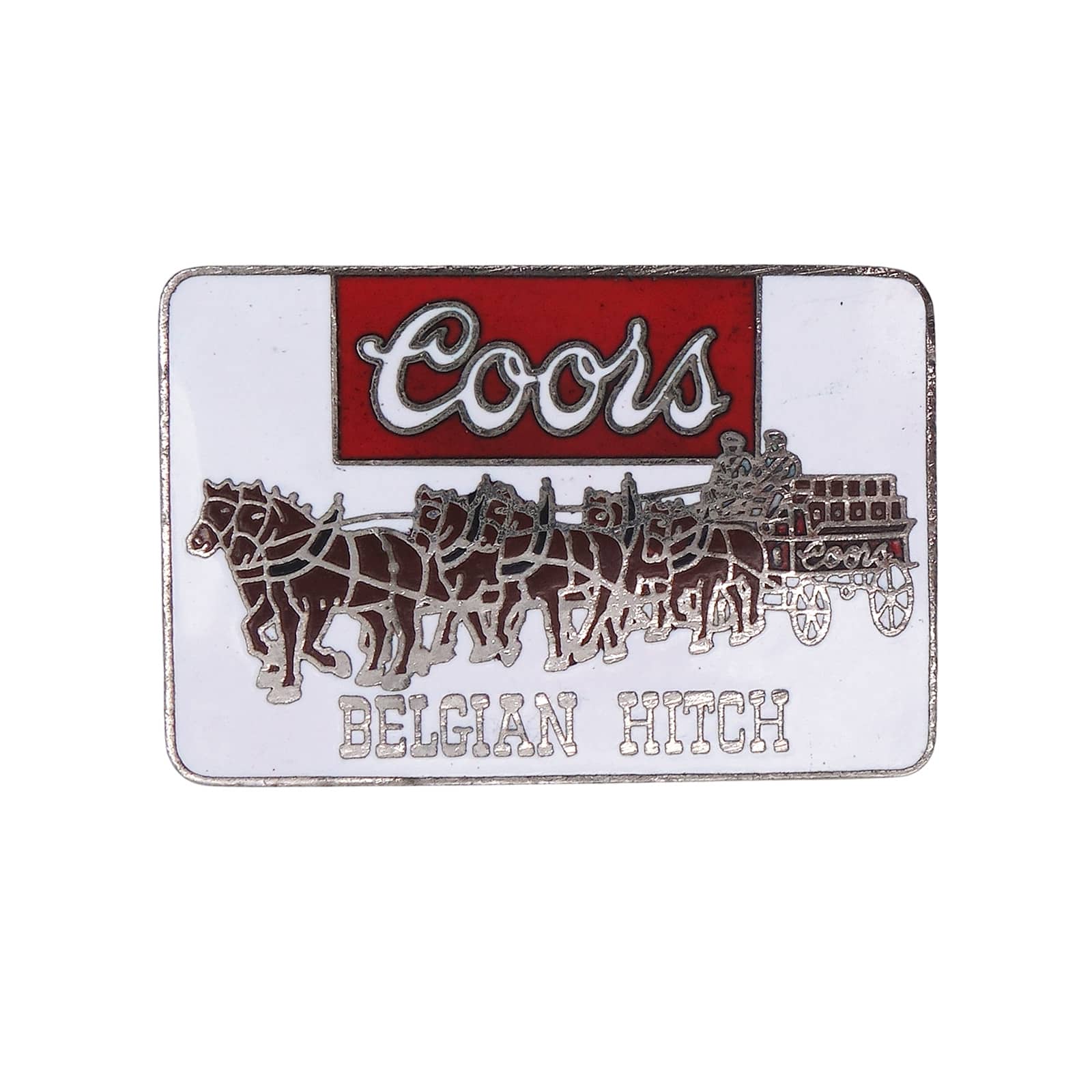 Coors クアーズ BELGIAN HITCH 荷馬車 ピンズ 酒 ビール
