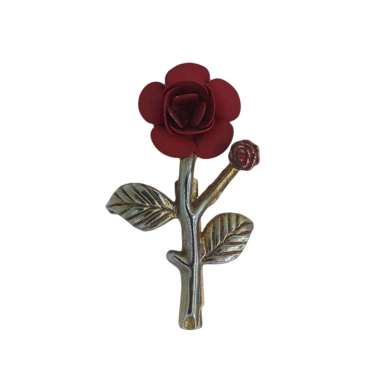 薔薇 ブローチ 花