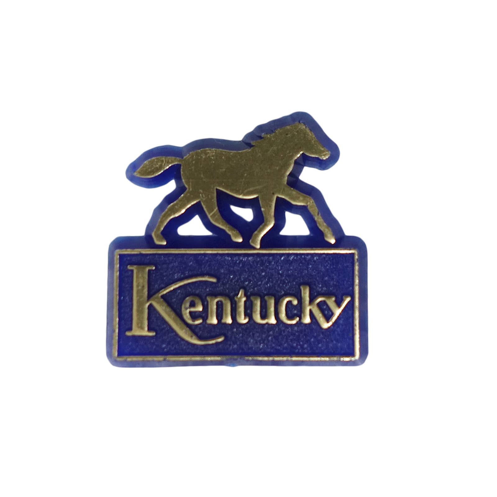 Kentucky プラスチック ピンズ 競馬 留め具付き