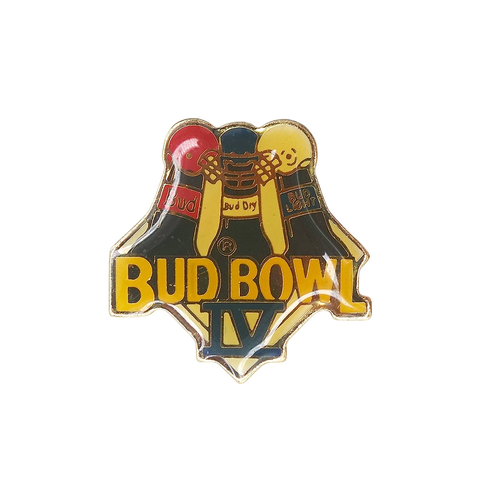 Bud Bowl IV バドワイザー スーパーボウル広告キャンペーン ピンズ Budweiser
