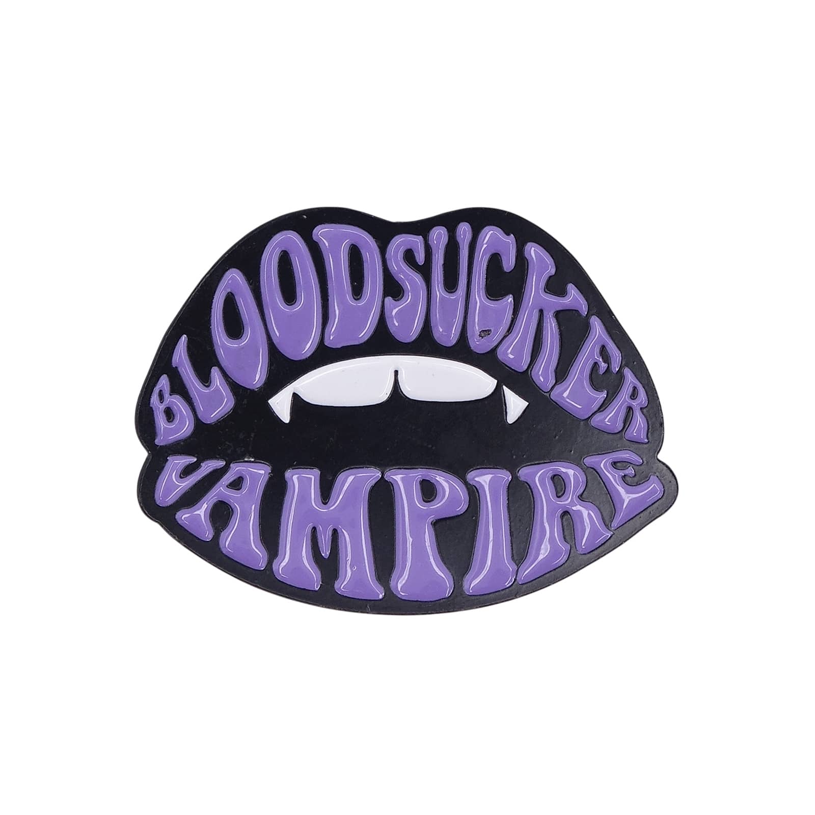 BLOODSUCKER VAMPIRE ピンズ ヴァンパイアの白いキバ