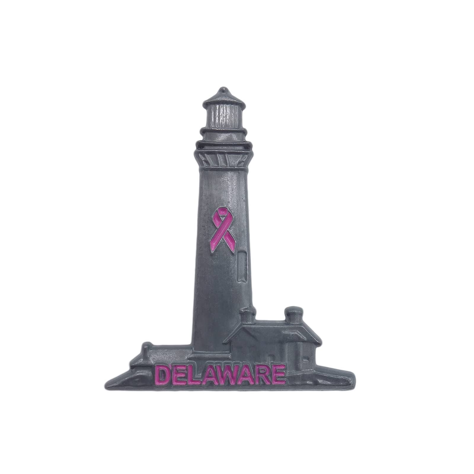 DELAWARE デラウェア州 ピンクリボン ピンズ 灯台